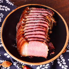 川味土家腊肉后腿腊肉坐墩肉500g烟熏腊肉咸肉七分瘦肉三分肥肉